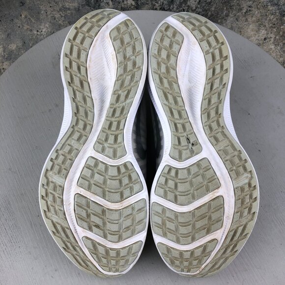 Nike Women's Size 7 Downshifter 10 White Silver Running Sneakers CI9984-100 - Picture 9 of 13